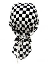 Bandana Cap Schachbrett Muster
