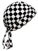 Bandana Cap Schachbrett Muster
