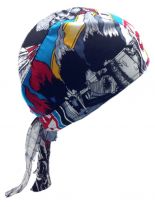 Bandana Cap Indianer mit Motorrad