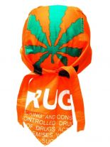 Bandana Cap Drugs orange