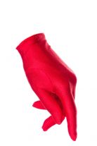 Satin Handschuhe rot