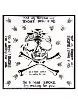 Bandana Go a head Smoke weiß
