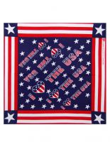 Bandana I Love The USA blau