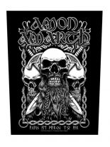 Amon Amarth Rückenaufnäher Bearded Skull