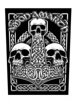 Amon Amarth Rückenaufnäher Skulls
