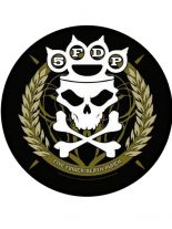 Five Finger Death Punch Rückenaufnäher Knuckle Crown