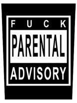 Generic Rückenaufnäher Fuck Parental Advisory
