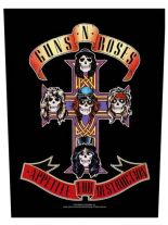 Guns N Roses Rückenaufnäher Appetite For Destruction
