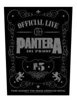 Pantera Rückenaufnäher 101% Proof