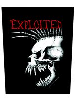 The Exploited Rückenaufnäher Bastard Skull