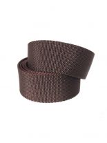 Textil Gürtel dunkelbraun
