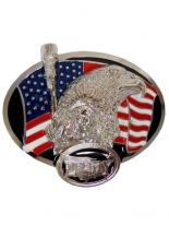 Gürtelschnalle Amerika Liberty