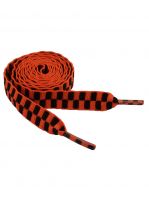 Schnürsenkel schwarz orange schmal
