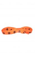 Schnürsenkel eisernes Kreuz orange schmal