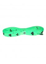 Schnürsenkel Kartenspiel neon grün schmal
