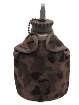 Österreichische Armee Feldflaschenbezug K4 Tarn gebraucht