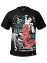 Herren Shirt Jack`s Inn 54 Rock`n Roll schwarz Get Inked