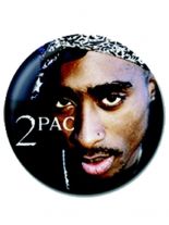 2 Button 2Pac Face