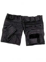 Fingerlose Lederhandschuhe