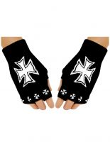 Fingerlose Handschuhe Eisernes Kreuz