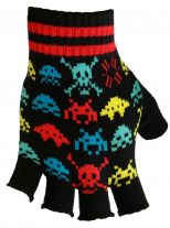 Fingerlose Handschuhe Monster