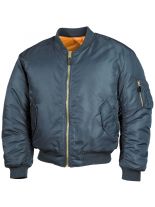 US Piloten Bomberjacke blau