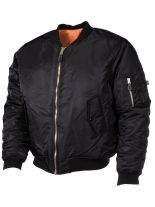 US Piloten Bomberjacke schwarz
