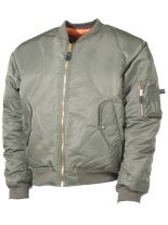 US Piloten Bomberjacke oliv