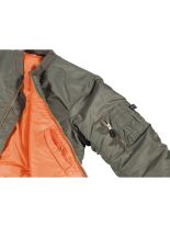 US Piloten Bomberjacke oliv