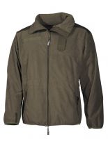 Fleece Jacke winddicht oliv