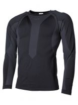 Thermo Funktions Unterhemd langarm schwarz