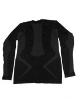 Thermo Funktions Unterhemd langarm schwarz