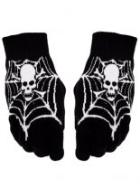 Handschuhe Spinnennetz