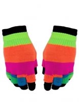Multi Handschuhe Regenbogen 2 in 1