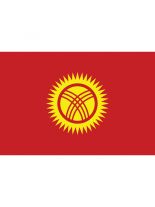 Fahne Kirgistan
