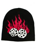Beanie brennende Würfel