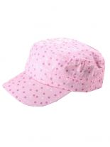 Sommercap pink mit Punkte