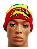 Beanie Afrika mit Löwe