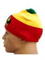 Beanie Afrika mit Löwe