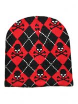 Beanie Skulls checkered
