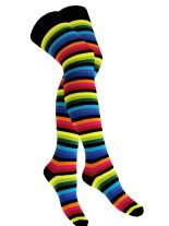 Overknees Rainbow schmal