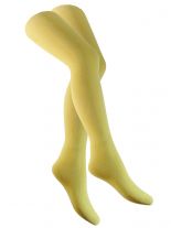 Overknees gelb