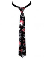 Krawatte Iron Cross Skulls