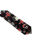 Krawatte Iron Cross Skulls