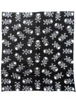 Tagesdecke Totenköpfe 220 x 220 cm