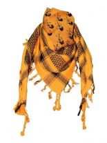 Palästinenser Tuch orange Skulls