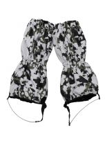 Nässeschutz Gamaschen mit Reißverschluss snow camo