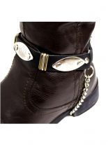 Leder Stiefelband Indians