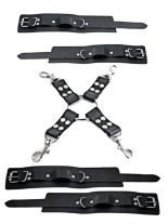 Kreuz Fessel Bondage Set