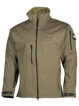 Allwetter Soft Shell Jacke beige